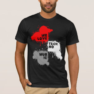 Shirt - We Love Techno Music 2