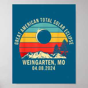 Shirt Weingarten Mo Missouri Total Solar Poster