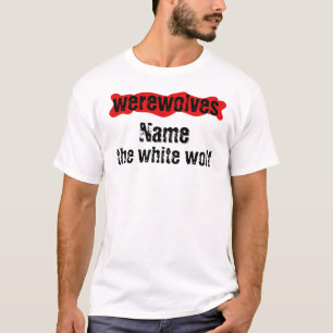 shirt with a picture of a wolf