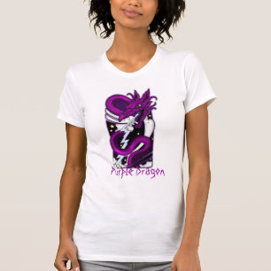 Shirt Womens Men Teens Girls Tribal Purple Dragon