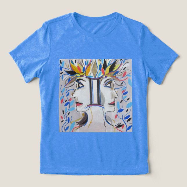 Shirt Zodiac Gemini (copyrighted) (Design Front)
