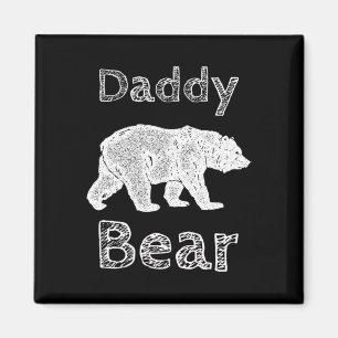Shirts For Men Funny Daddy Bear T Shirt Fathers Da Magnet