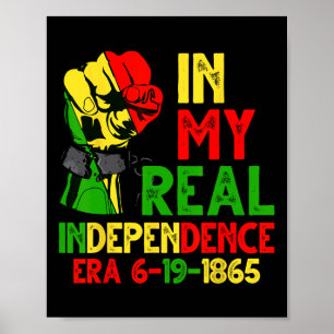 Shirts Women Mens In My Real Independence Day Era Poster