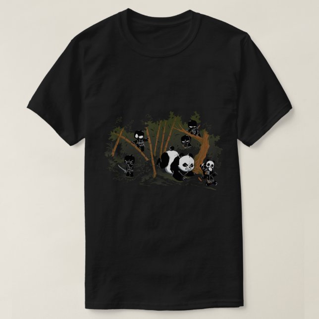 ShirtWoot Unstealthiest Ninja When Animals Attack  T-Shirt (Design Front)