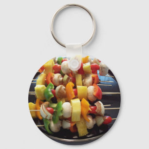 Shish Kebob Key Ring
