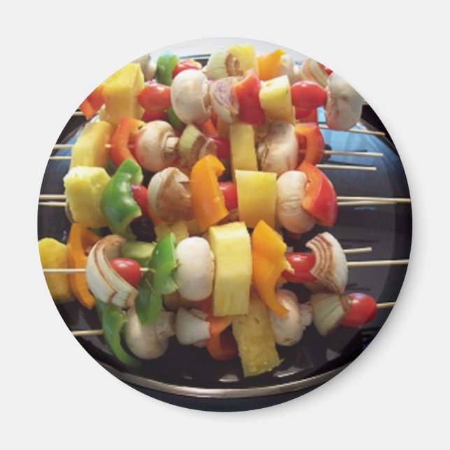 Shish Kebob Magnet (Front)