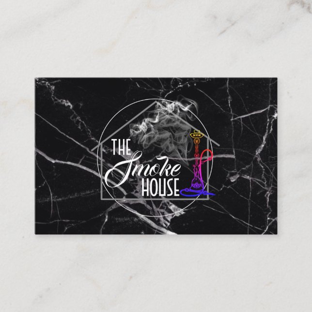 Shisha hookah narguila Business Card (Front)