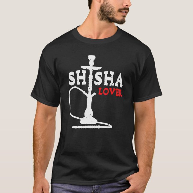 Shisha   Hookah Steam Smoke   T-Shirt (Front)
