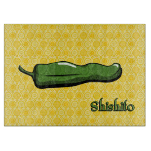 Shishito Chilli Pepper Cutting Board