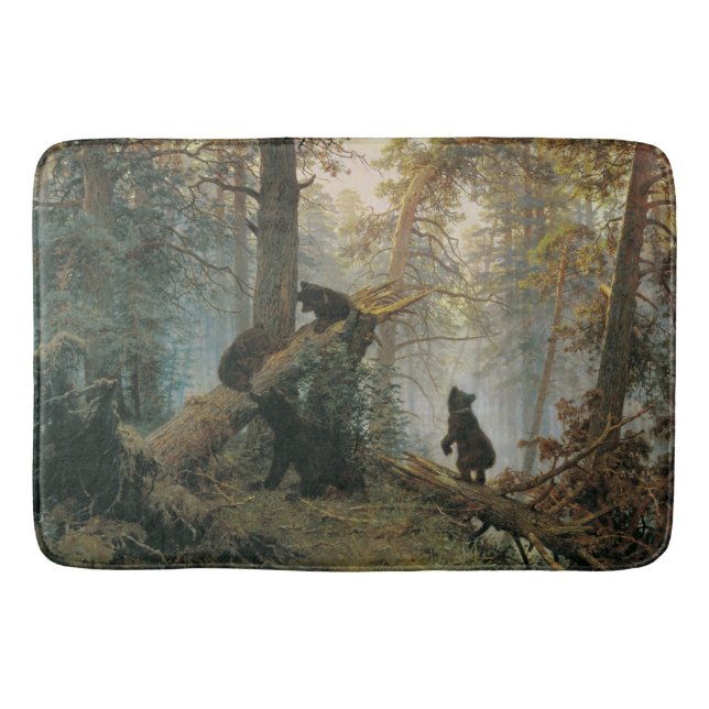 Shiskin’s Forest art bath mat (Front)