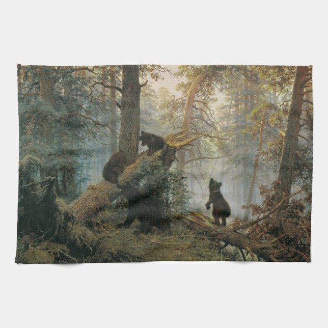 Shiskin’s Forest hand towel (Horizontal)
