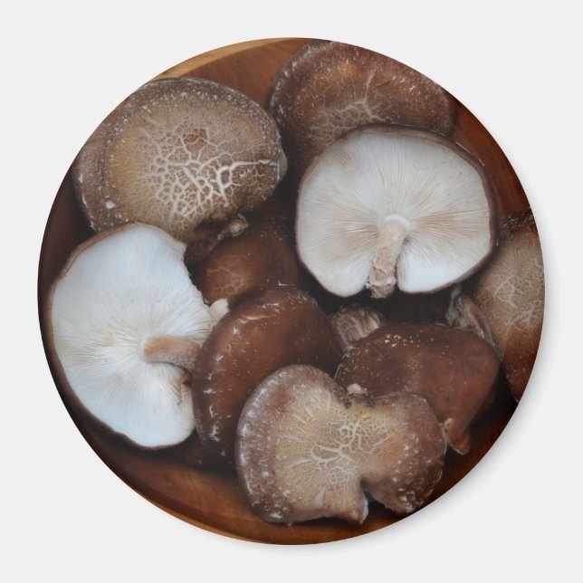 Shitake Mushrooms Magnet (Front)