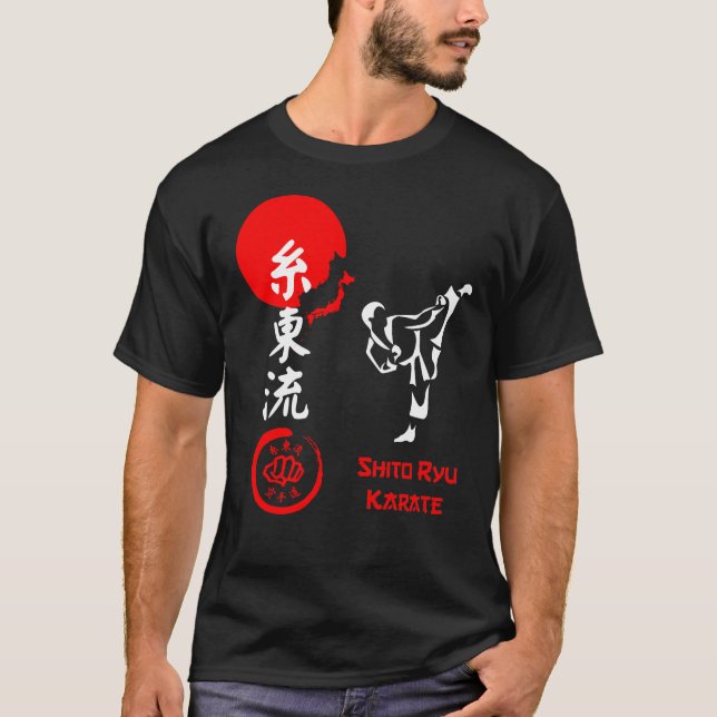 Shito Ryu Karate Spirit - Karate Art T-Shirt (Front)
