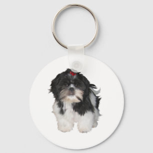 Shitzu Shih Tzu Puppy Dogs Key Ring