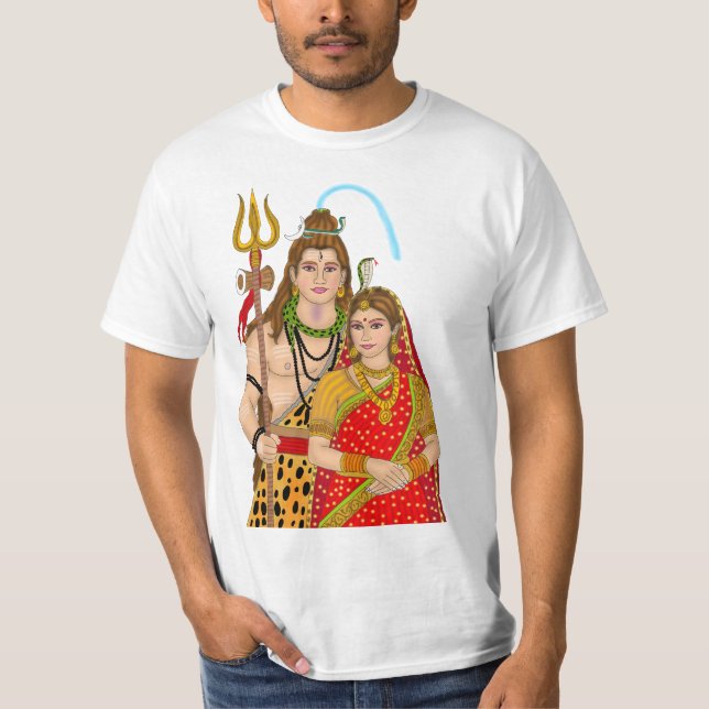 Shiv Parvati T-Shirt (Front)