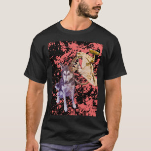 Shiva And Her Bike Ruby T-Shirt