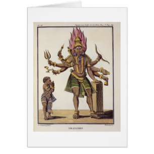 Shiva as Virapatren, Lord with the ill-formed Evil