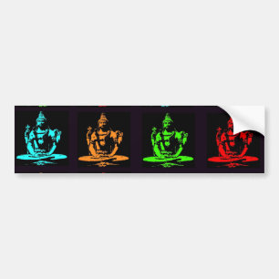 Shiva Collage Bumper Sticker
