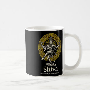 Shiva Creator Preserver Destroyer Nataraja Hindu V Coffee Mug