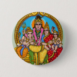 Shiva Family Button Set