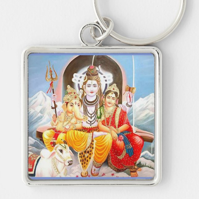 shiva family key ring (Front)