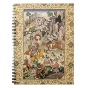 Shiva killing the Demon Andhaka, c.1585-90 Notebook