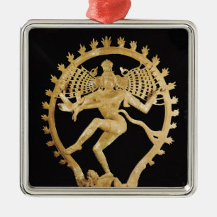 Shiva Nataraja Metal Tree Decoration