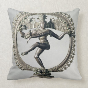Shiva Nataraja, Tamil Nadu, Late Chola (bronze) Cushion