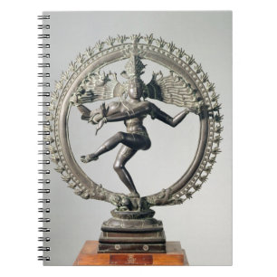 Shiva Nataraja, Tamil Nadu, Late Chola (bronze) Notebook
