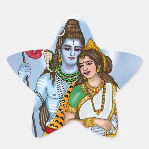 Shiva Parvati Sticker