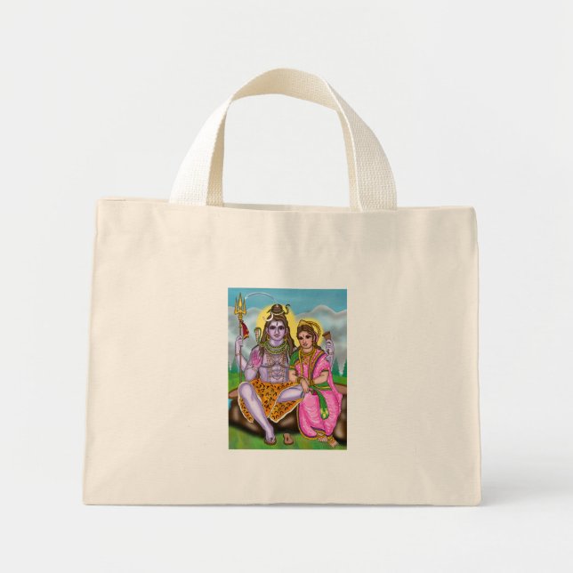 Shiva Parvati Tote Bag (Front)