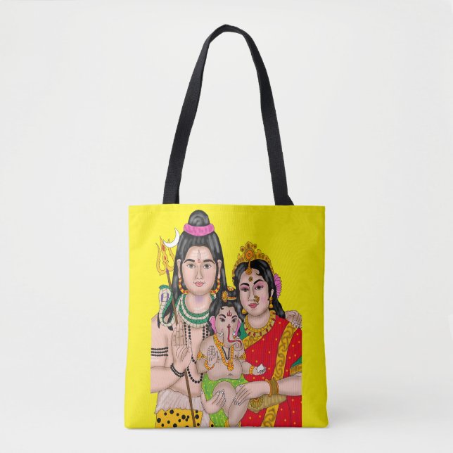 Shiva’s Family Tote Bag (Front)