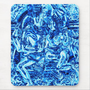 Shiva & Shakti Embrace Mouse Pad