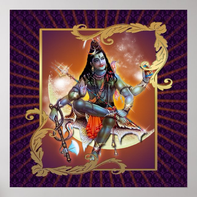 Shiva - Sunset Glow - Poster (Front)