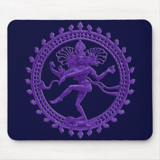 Shiva the Cosmic Dancer Mouse Pad (Front)