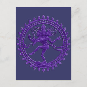 Shiva the Cosmic Dancer postcard