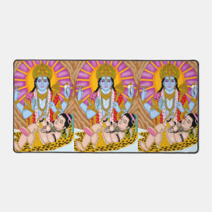 Shiva & Vishnu Mouse Pad – Divine Desk Accessory