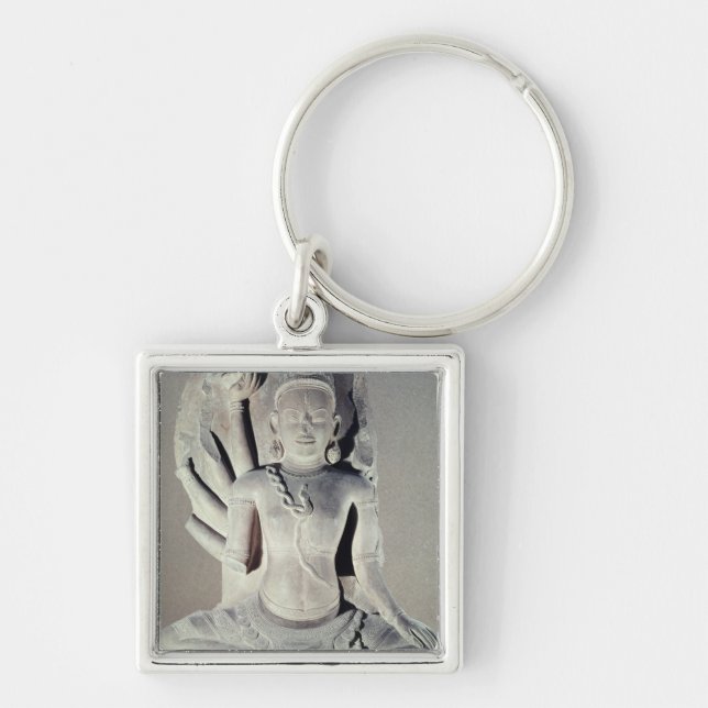 Shiva with ten arms, from Thap Banh It Temple, Key Ring (Front)