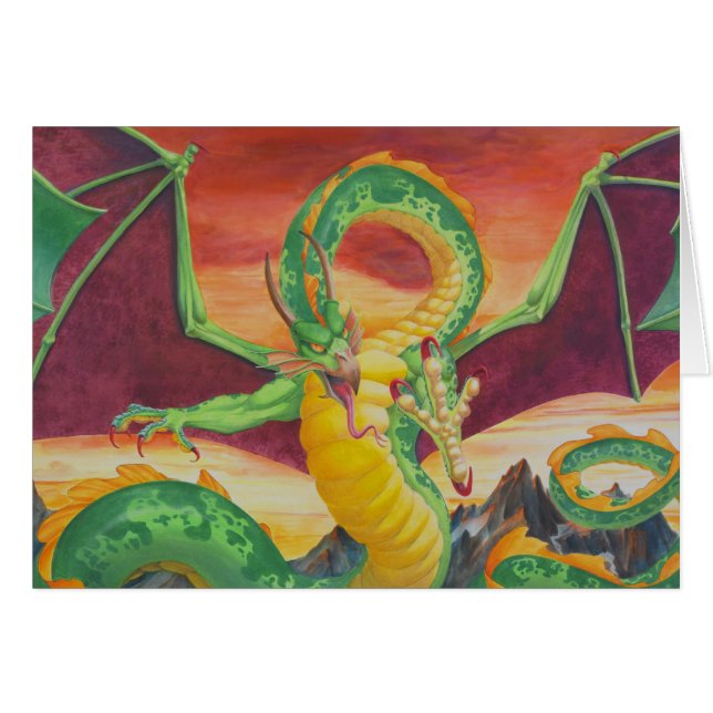 Shivan Dragon Redesign (Front Horizontal)