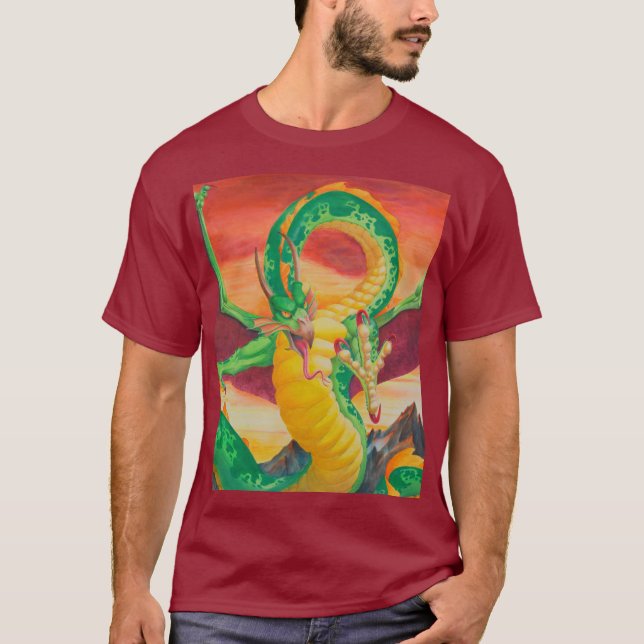 Shivan Dragon Redesign All-Over-Print T-Shirt (Front)