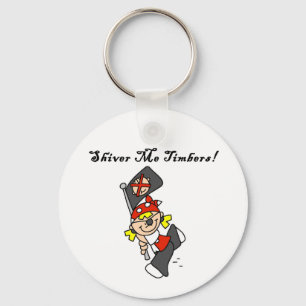 Shiver Me Timbers Key Ring