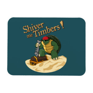 Shiver me Timbers! Magnet