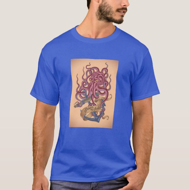Shiver My Soul | Octopus Tatto T-Shirt (Front)