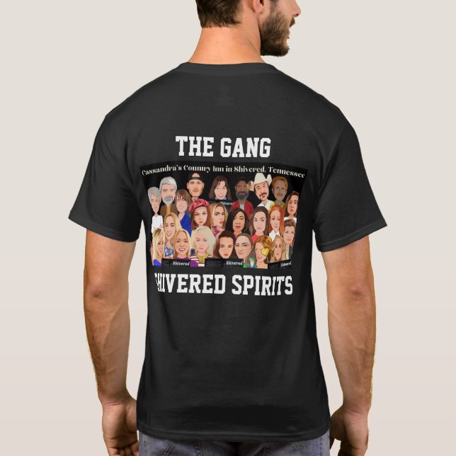 Shivered Spirits T-Shirt (Back)