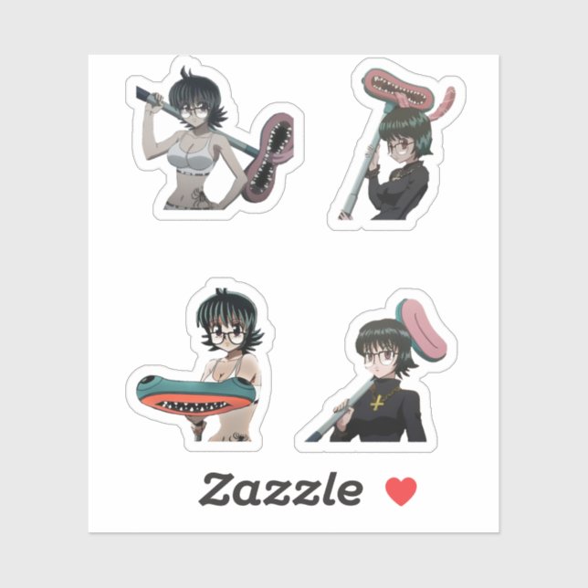 Shizuku Murazaki hunter x hunter sticker pack (Sheet)