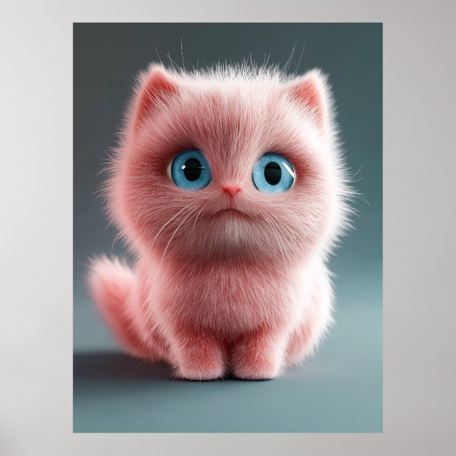 Shmu - The pink kitty Poster (Front)