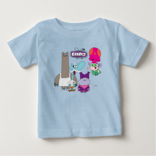 Shnitzel, Mung, Chowder, and Truffles Baby T-Shirt