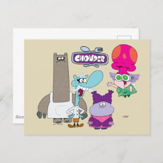 Shnitzel, Mung, Chowder, and Truffles Postcard