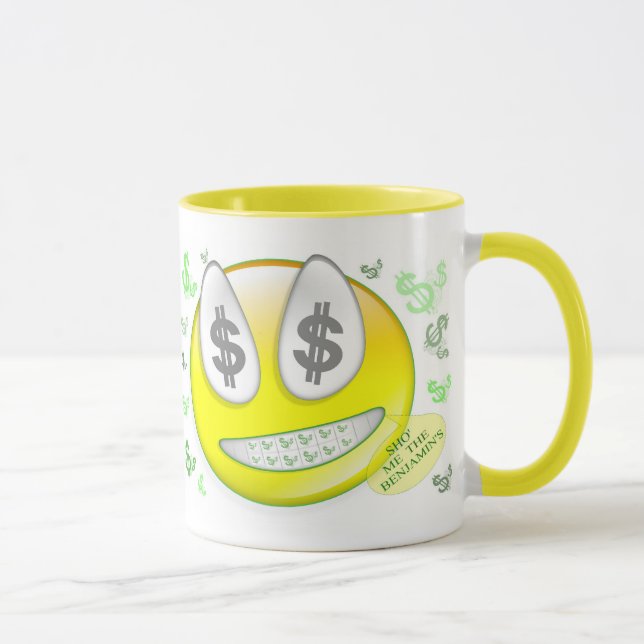 Sho' Me The Benjamin's Face Mug (Right)