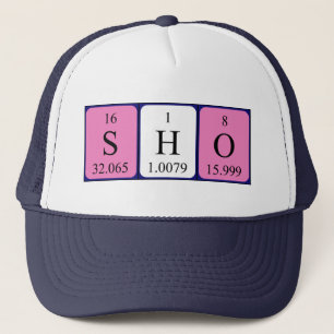 Sho periodic table name hat